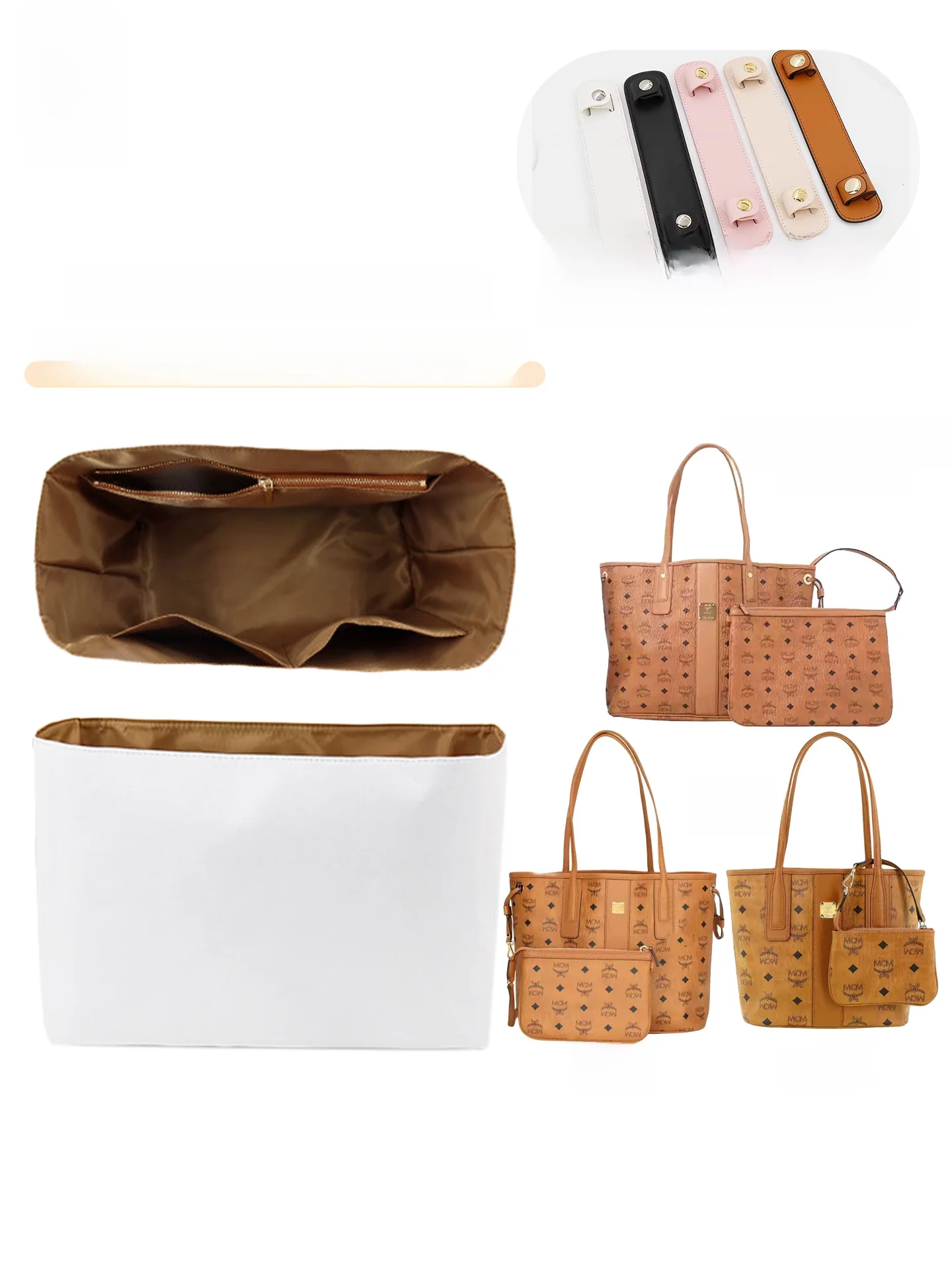 

Вкладыш-органайзер из бумаги DuPont для сумки: модифицированная подкладка для плечевого ремня, дополнительный внутренний карман, вставка для сумки-тоут