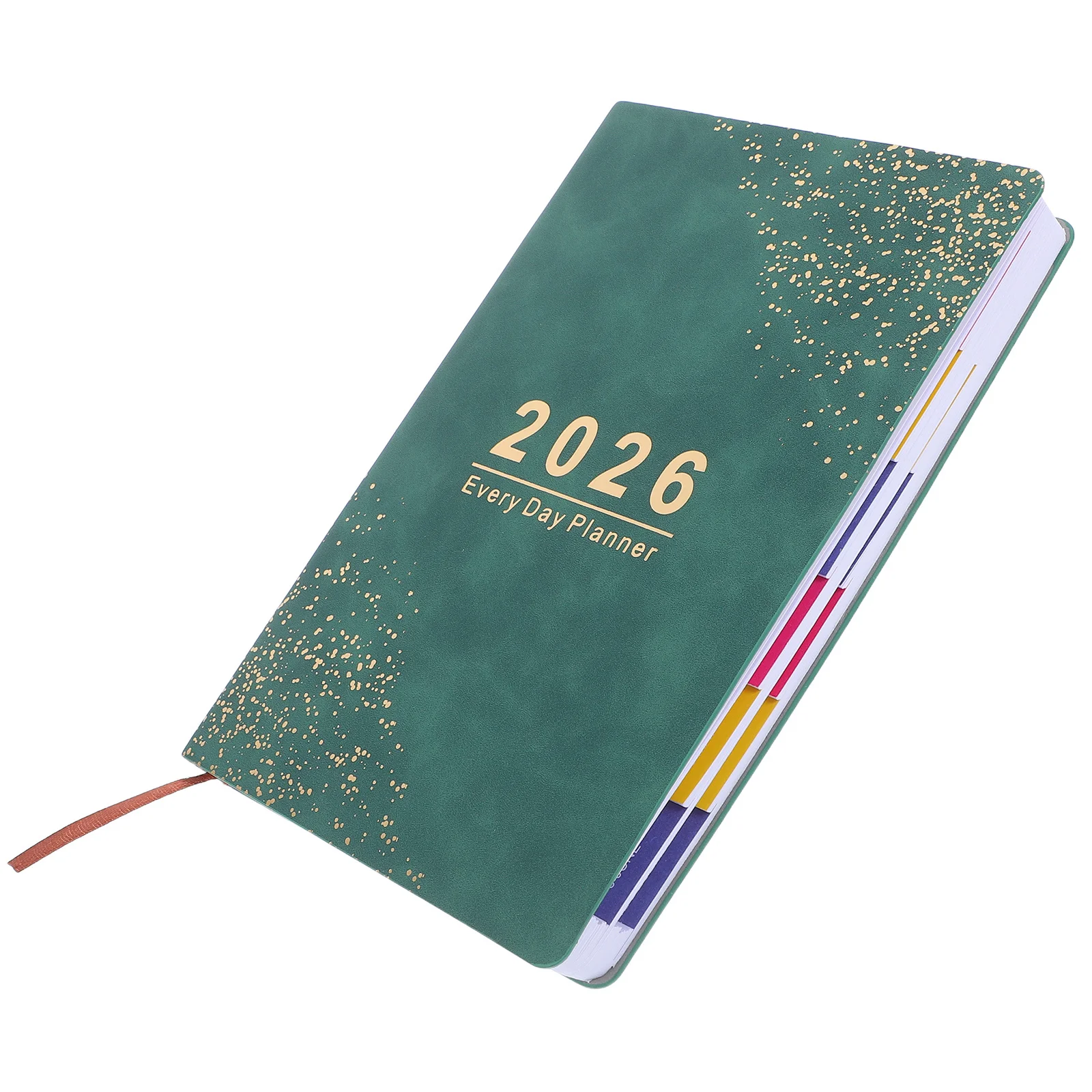 

2026 Daily Planner Hardcover Organizer January to December A5 Weekly Monthly Calendar Book Office School Use Monthly Planner