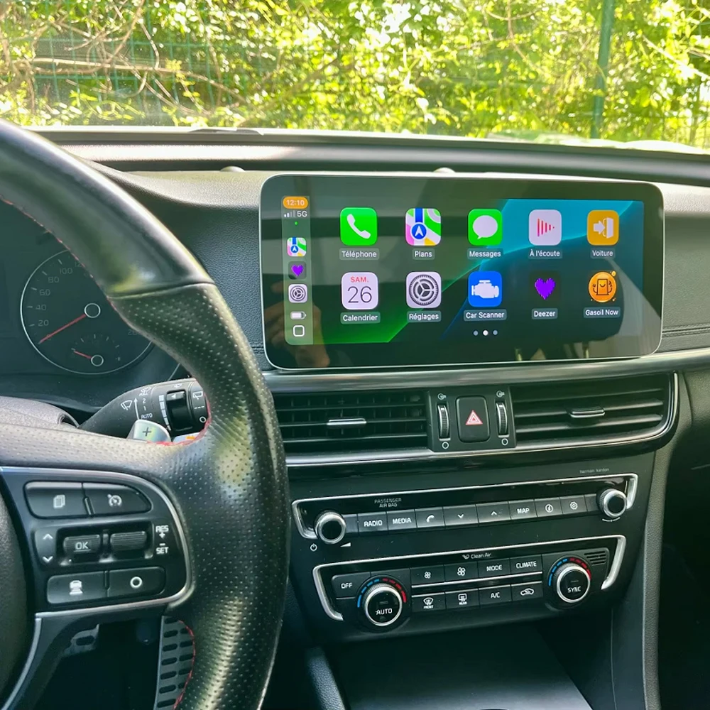 12.3'' Android 16 Carplay Car Radio For KIA K5 Optima 2015 2016 2017 2018 2019 Auto Stereo Car Screen Multimedia Player BT GPS