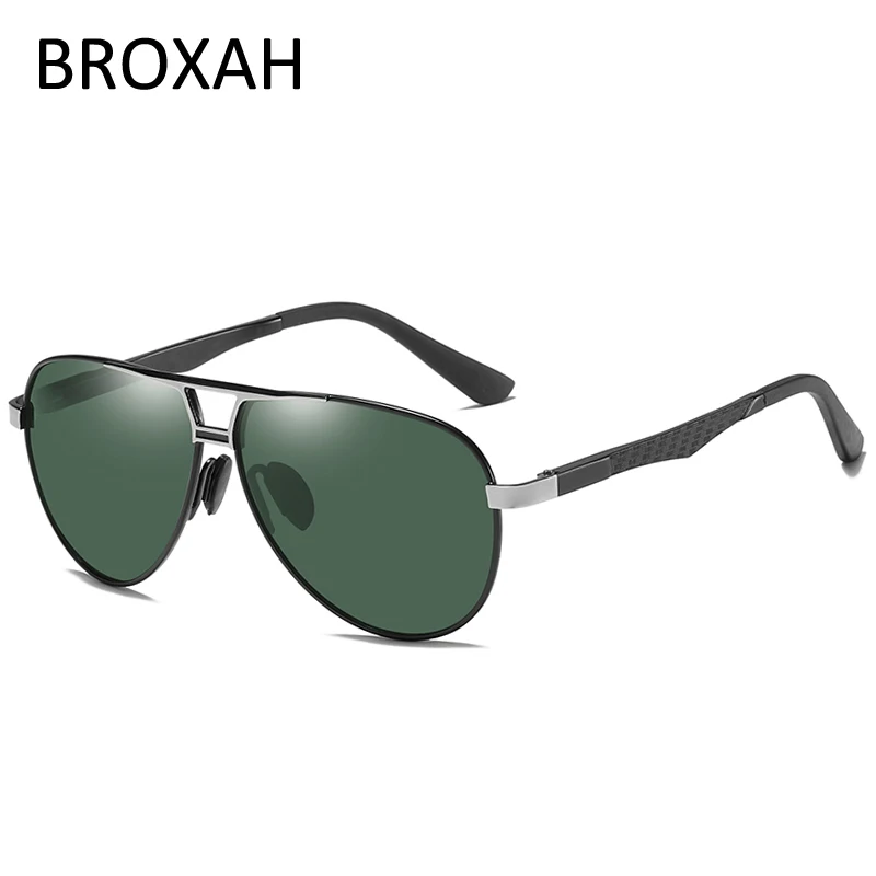 Occhiali da sole polarizzati retrò uomo 2023 occhiali da guida montatura in metallo occhiali ovali UV400 Gafas De Sol Hombre