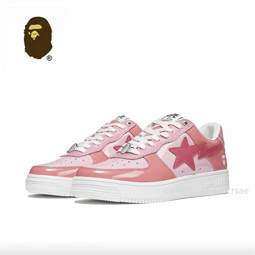 Original Classic Bape Sta Women Men Height Increase Platform Shoes Fashion BAPESTA Couple AF Male Female Unisex No-Slip Sneakers