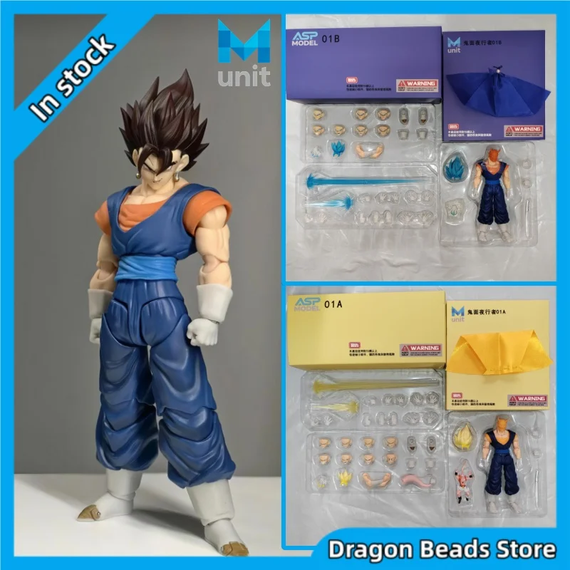 [MP01A/B-24-Stunden-Versand] MP Studio Vegito Figur Dragon Ball Super Saiyajin-Gott Vegito Oni-Masked Nightwalker 1/12 Actionfigur