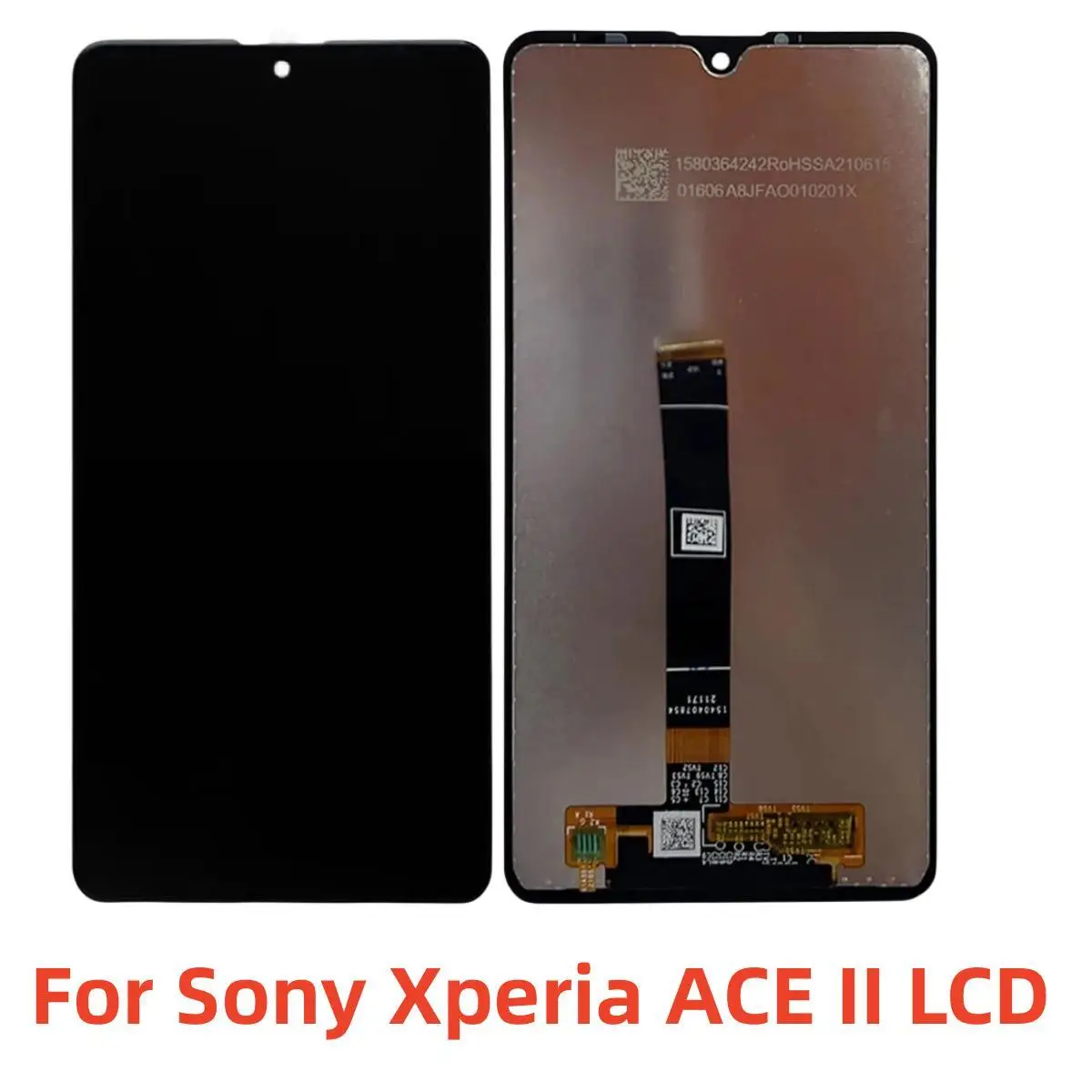 

ЖК-дисплей с сенсорным экраном и дигитайзером в сборе для Sony Xperia ACE II, запасные части для ЖК-экрана Sony ACE II SO-41B