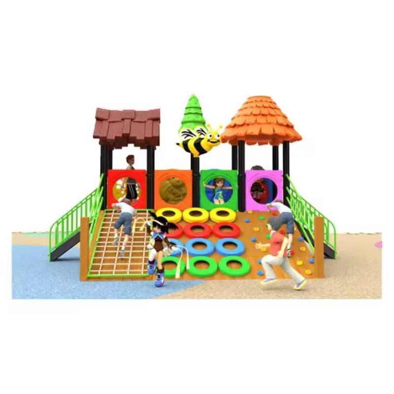 material children plastic outdoor playground kids training playground