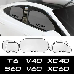 5PCS Car Window Sunshade Cover Auto Accessories For Volvo XC90 XC60 C30 T6 S60 C70 XC40 V40 XC70 V70 V60 V50 S80 S40 AWD V90 S90