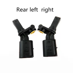 2 Pcs Car Wheel Speed ABS Sensor Rear Left Right for Polo 9N 6R 6C Passat Tiguan A1 A2 A3 TT Fabia WHT 003 862 WHT003863