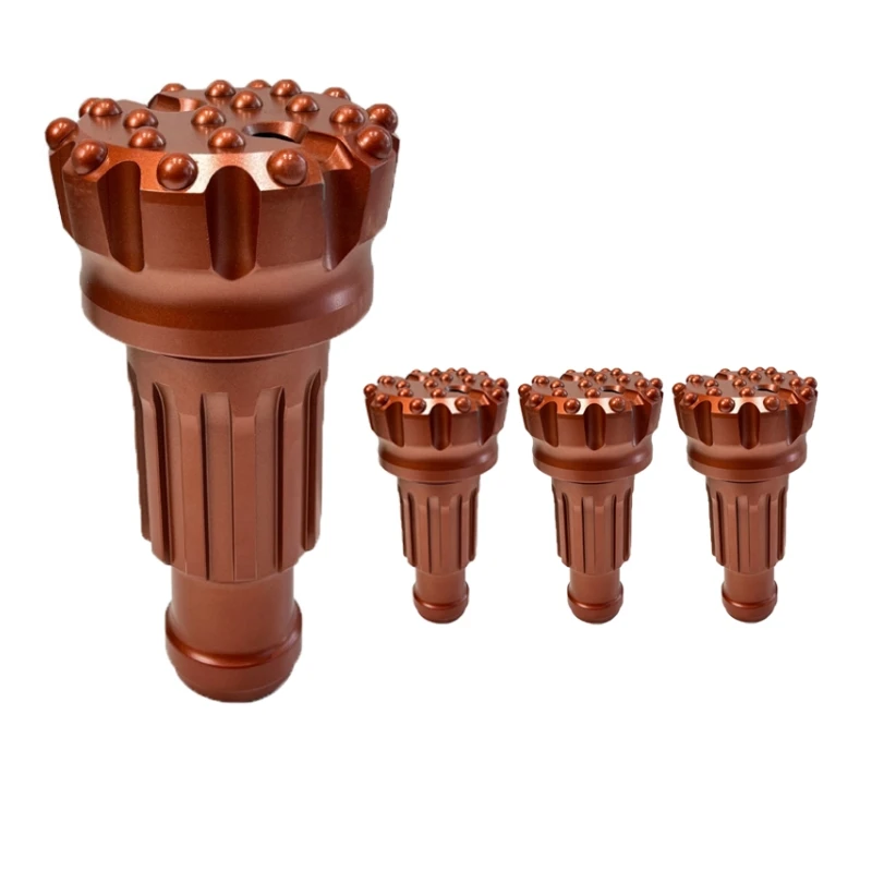 Down the Hole Brocas de perfuração de poço de água com cabeça de broca de rocha