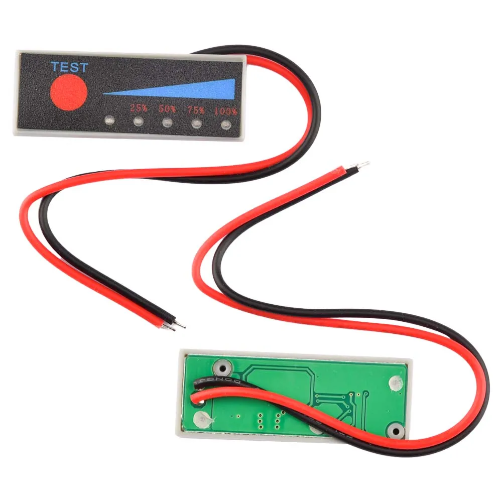 1S 2S 3S 4S 5S 6S 7S 3.7V-29.4V Lithium Battery Li-po Li-ion Capacity Indicator Board Power Display Charging Charge LED Tester