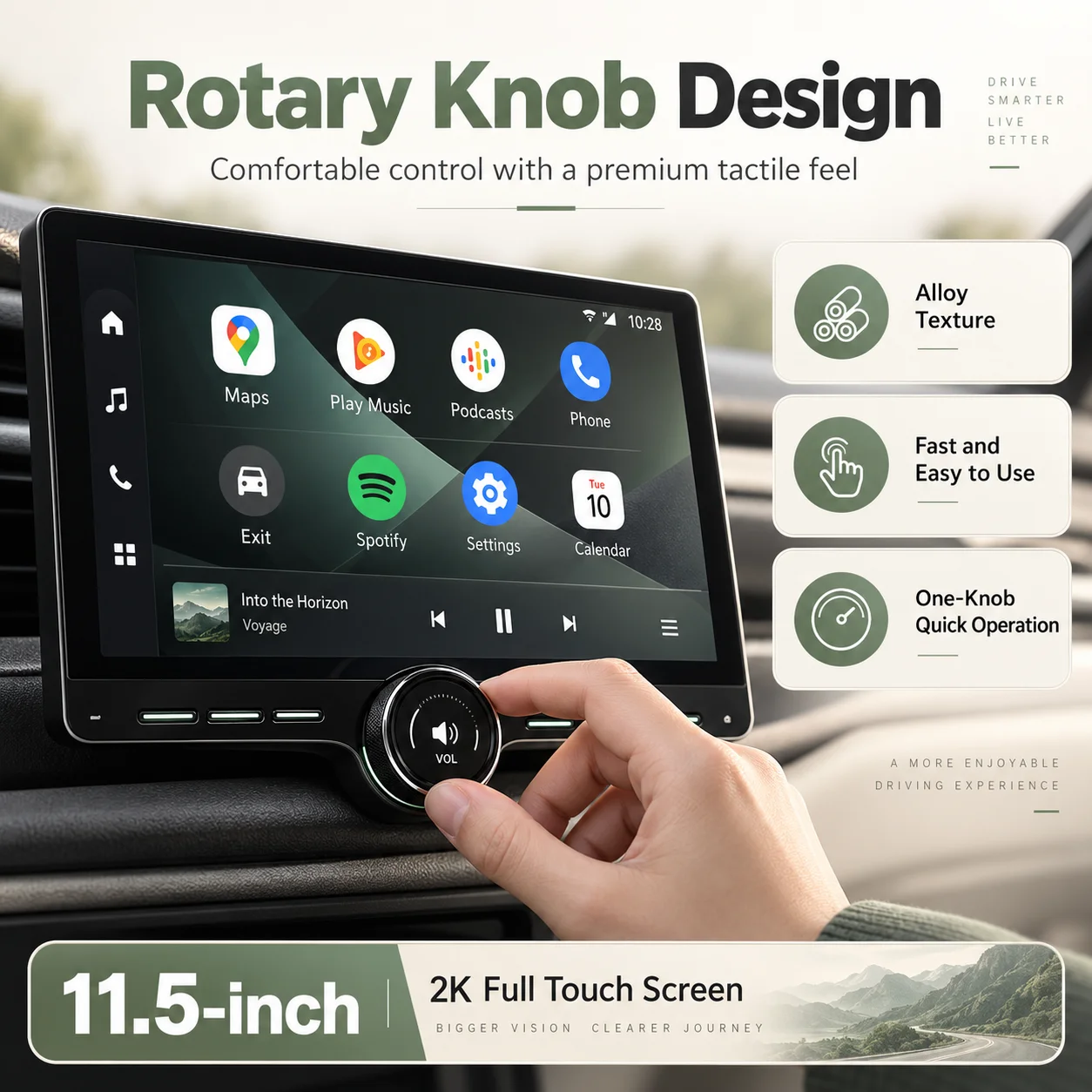 11.5 Inch Android 15 Car Radio For Maxus V90 2019 Wireless CarPlay Android Auto GPS Navigation Multimedia Video Player Stereo
