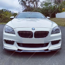 For Bmw F12 F13 F06 V Style Front Bumper Lip Spoiler Splitter Diffuser 640i 650i 640d M Sport 2012-2018 Styling Bodykits Tuning