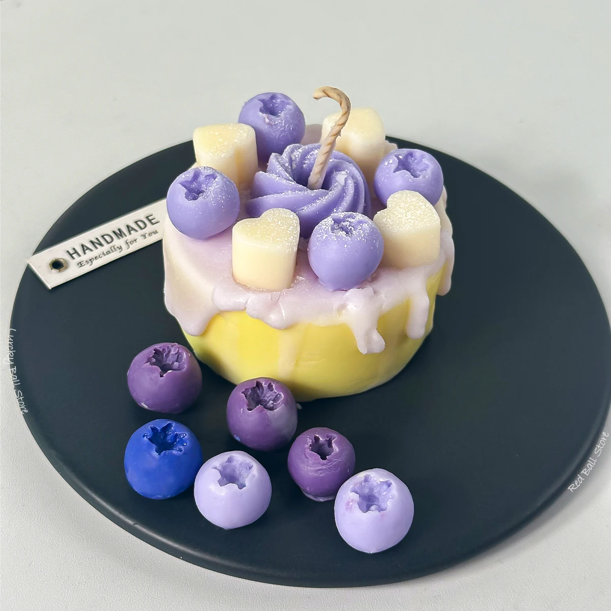 3D Blueberry truskawka świeca silikonowa foremka ze sztucznymi owocami kremówka forma czekolada DIY pieczenie ciasteczek narzędzia do dekoracji