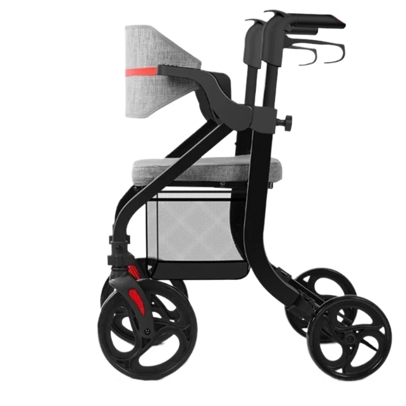 

walker walker disabled rehabilitation assisted walking walker folding trolley