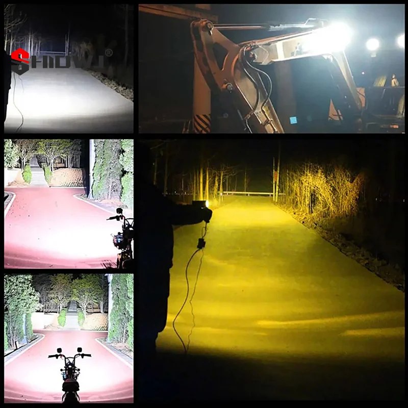 

12v LED Light Offroad Spot Flood Combo Work Light Bar Superbright 6000K For Car SUV 4x4 Boat ATV Barra LED Headlights