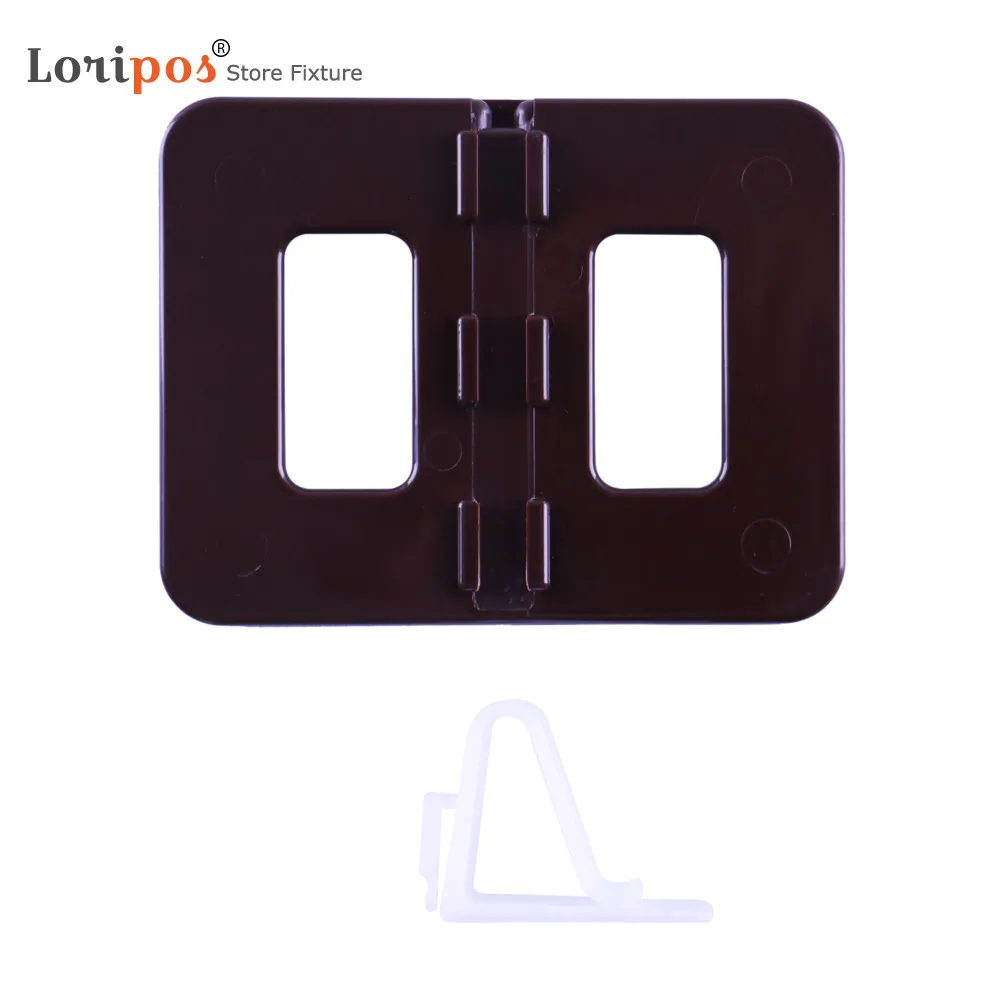 A7 Hook Sign Board Price Tag Holder Ticket Holder Label Frame For Wire Racks Shelves