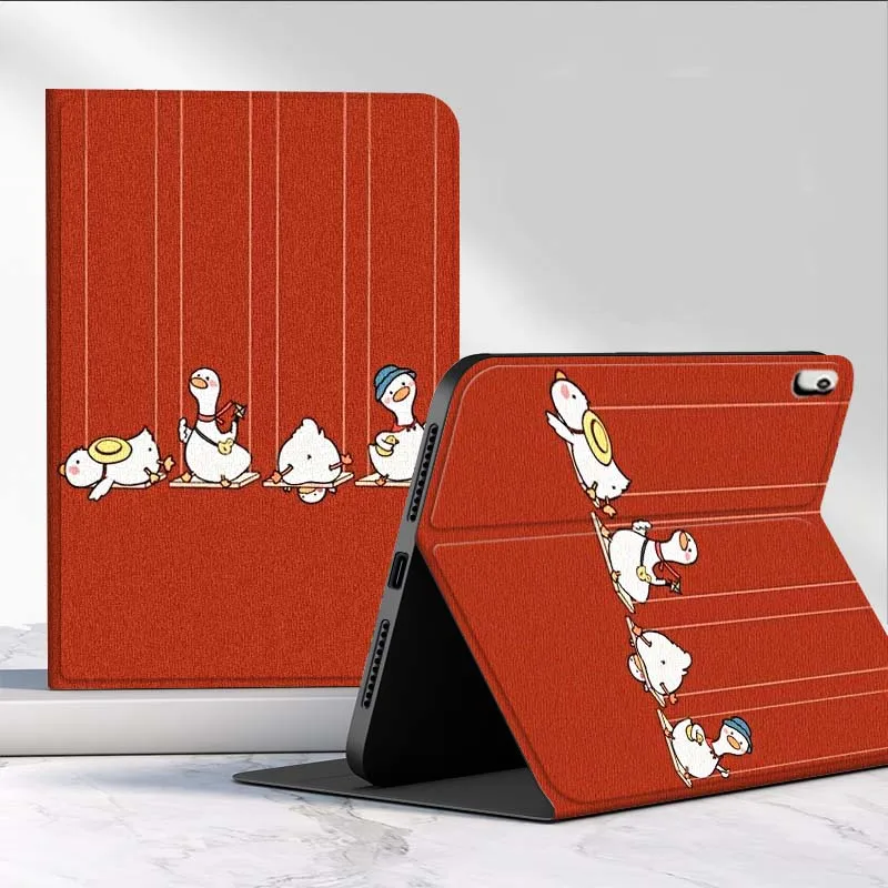 capa-de-tablet-vermelha-com-desenho-de-pato-para-huawei-mediapad-matepad-pro-air-12-x-t5-t10s-m6-m5-c5e-se-11-115-polegadas-popular