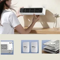 Ventilateur de climatisation personnel, ventilateur tour, 3600 mAh USB, 100 vitesses réglables, ventilateur électrique mural rafraîchissant 6