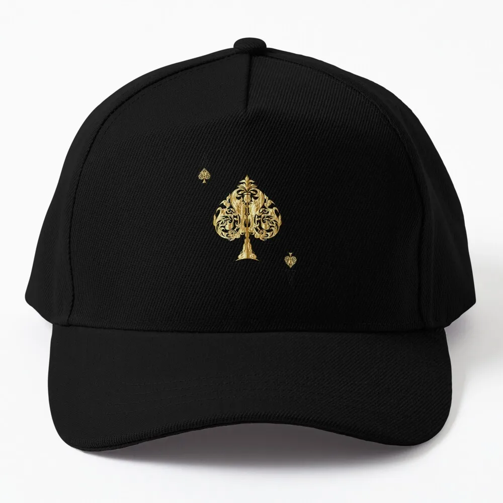 Ace Of Spades Baseball Cap Military Cap Man Horse Hat Designer Hat Cap Men'S Women'S