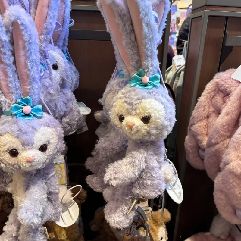 ディズニーぬいぐるみクロスボディバッグかわいい漫画ダッフィーステラルーリナベルクッキーアンぬいぐるみ財布男の子と女の子のための日常使用