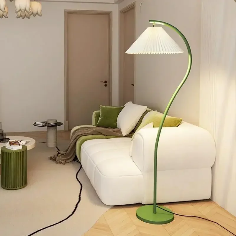 Lampada da terra moderna a LED per soggiorno camera da letto luce in piedi decorazioni per la casa luce da comodino luce da pavimento per interni