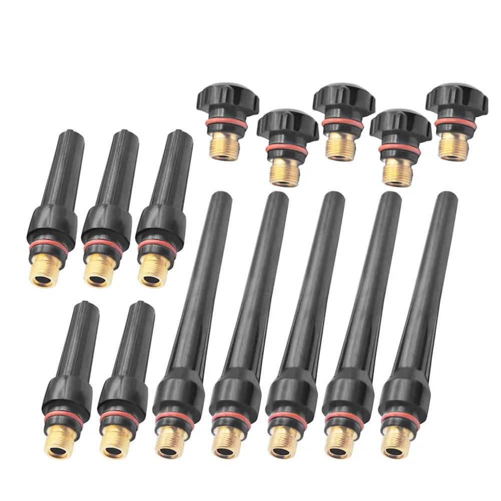 Comprehensive For TIG Welder Accessory Pack Featuring 15PCS Back Suitable for Use with WP Series Welding Torches