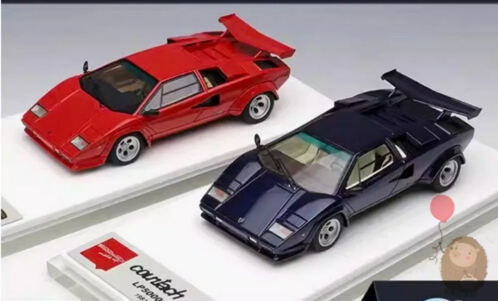 

makeup MU 1/43 Lamborghini Countach LP5000S Resin Car Model Diecast Hobby Gifts