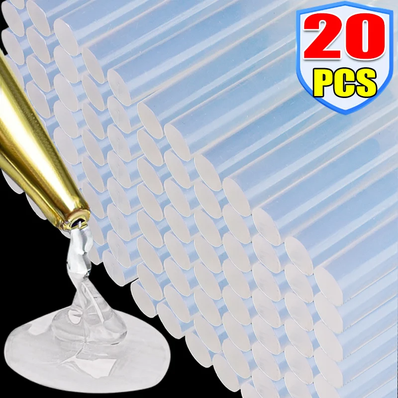 

Hot Melt Glue Stick Transparent Heat Pistol Glue Strip Strong Adhesive EVA Glue Sticks for Repairing Sealing Stamp DIY Art Craft