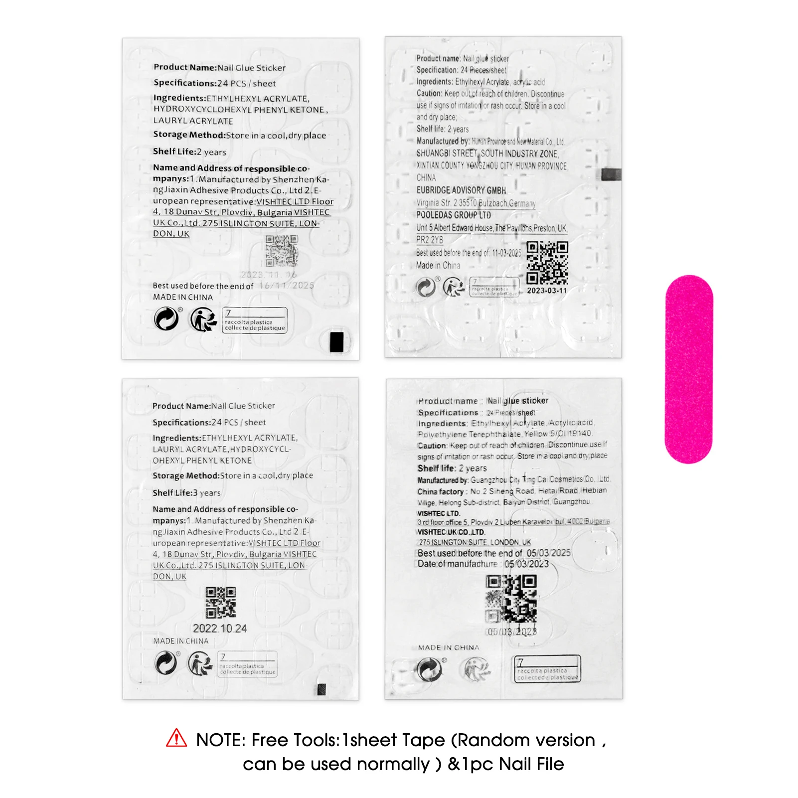 10 Uds. De ojos de gato plateados geniales, uñas postizas de punta larga con espejo mágico 3D en polvo, uñas postizas hechas a mano, decoración de estrellas de Metal, uñas postizas