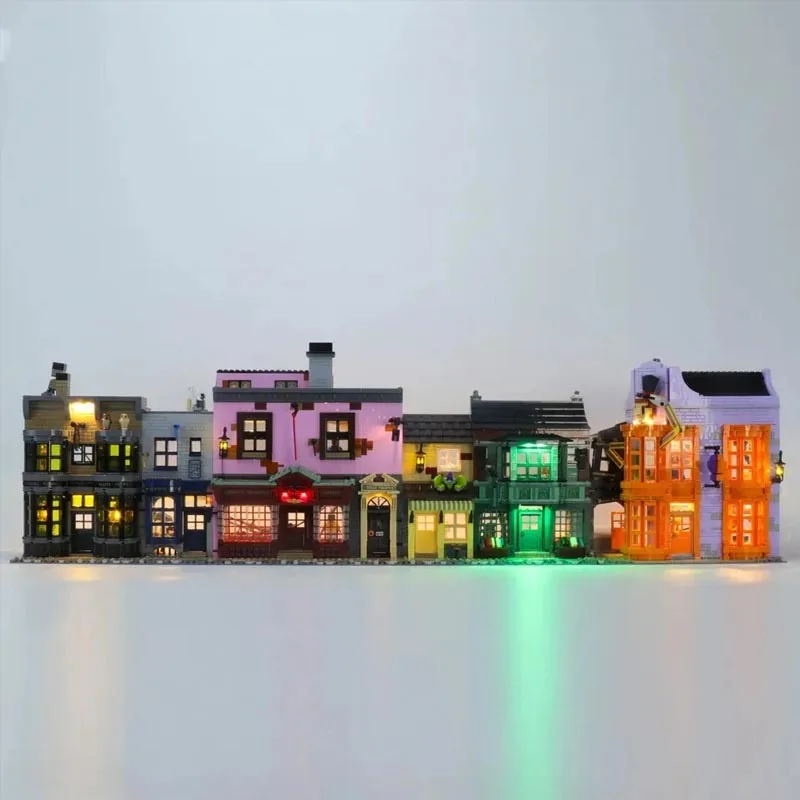 (Only The Light) LED lighting kit building 75978 Compatibility 70071 Diagon Alley