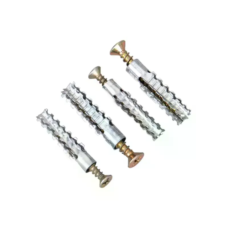 Self-Tapping Screw And Expansion Tube Anchor Kit Carbon Steel Heavy Duty Drywall Concrete Drilling Plug Expansion Bolt Fastener