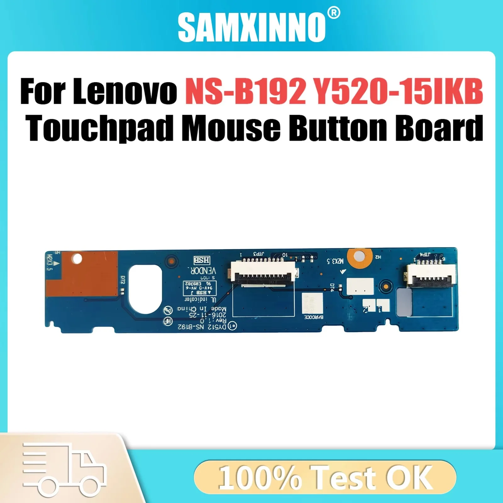 

For Lenovo R720-15 Y520-15IKB Touchpad Mouse Button Board DY512 NS-B192 100% Tested Fast Ship
