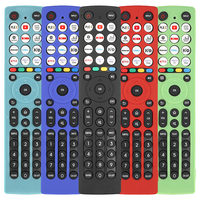 Silicone Remote Control Case Compatible With Hisense EN2J36H TV Remote Shockproof Protective Shell Cover With a Lanyard