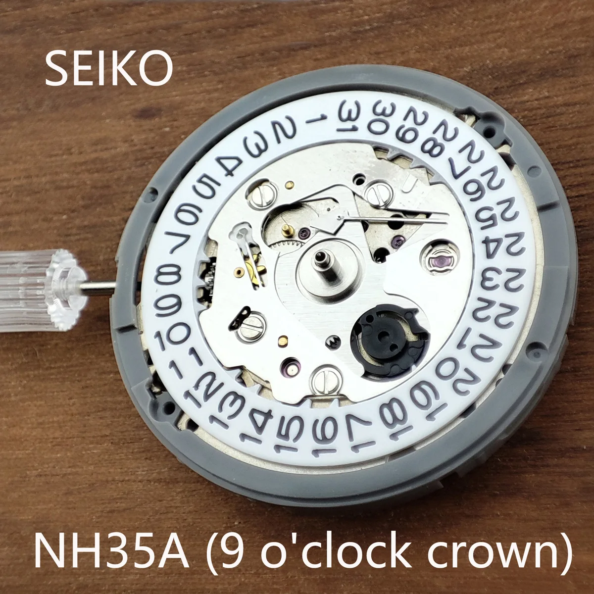 

Japan Original NH35A Automatic Movement 9 O'Clock Crown Date/ Week Men's Watch Movement Watch Mechanical ReplacementParts