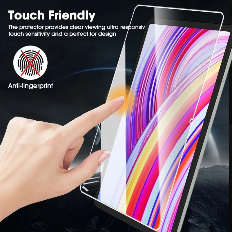 Easy To Install Screen Protector for Redmi Pad SE 11 8.7in Pro 12.1 Inch Tempered Glass with Alignment Tool 9H Hardness Film