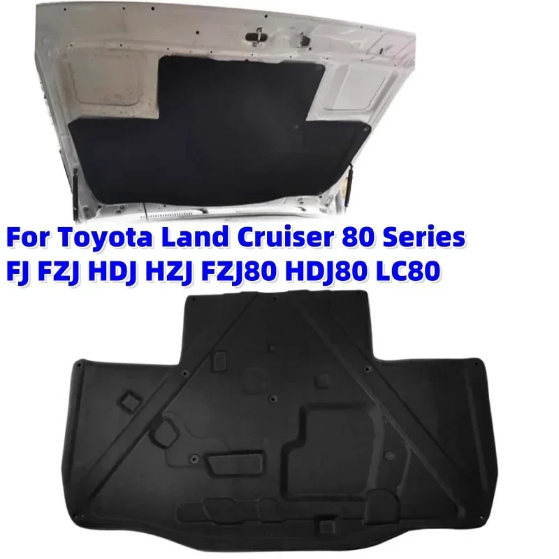 

Car Front Engine Hood Soundproof Cotton Heat Insulation Pad for Toyota Land Cruiser 80 Series FJ FZJ HDJ HZJ FZJ80 HDJ80 LC80