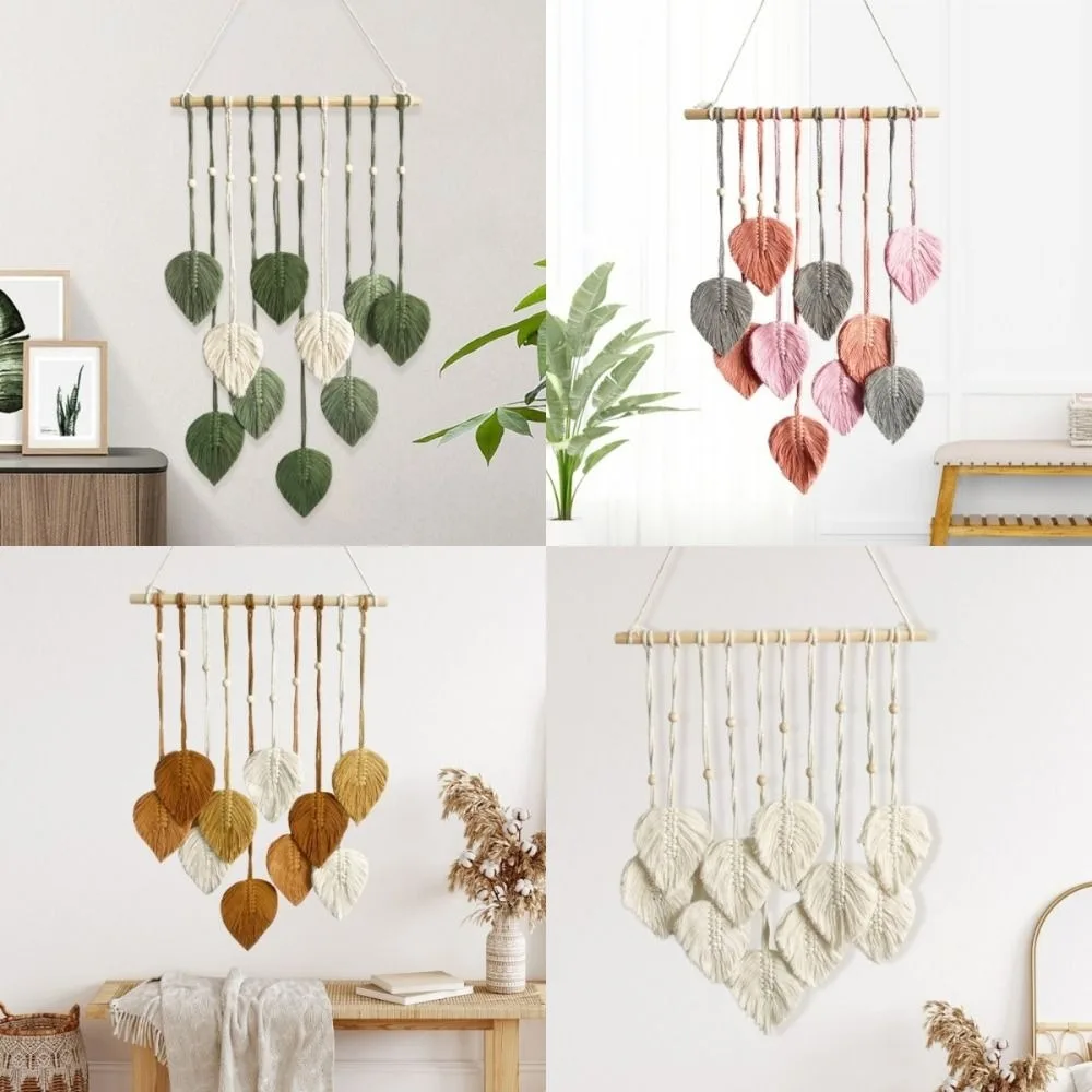 الزفاف الديكور القطن بوهو جدار ديكور اليدوية مكرامية جدار الفن ورقة نسيج الغزل المنسوجة الجمالية الجدار شنقا قلادة هدية