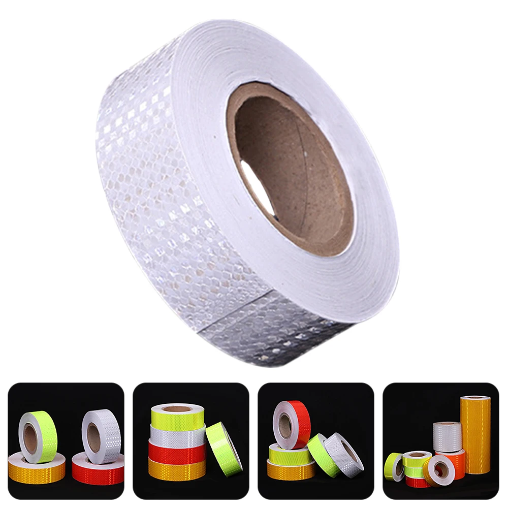 Waterproof Luminous Reflective Strong Adhesive Safety Warning Fluorescent For Vehicles Road Markings Home Security Night