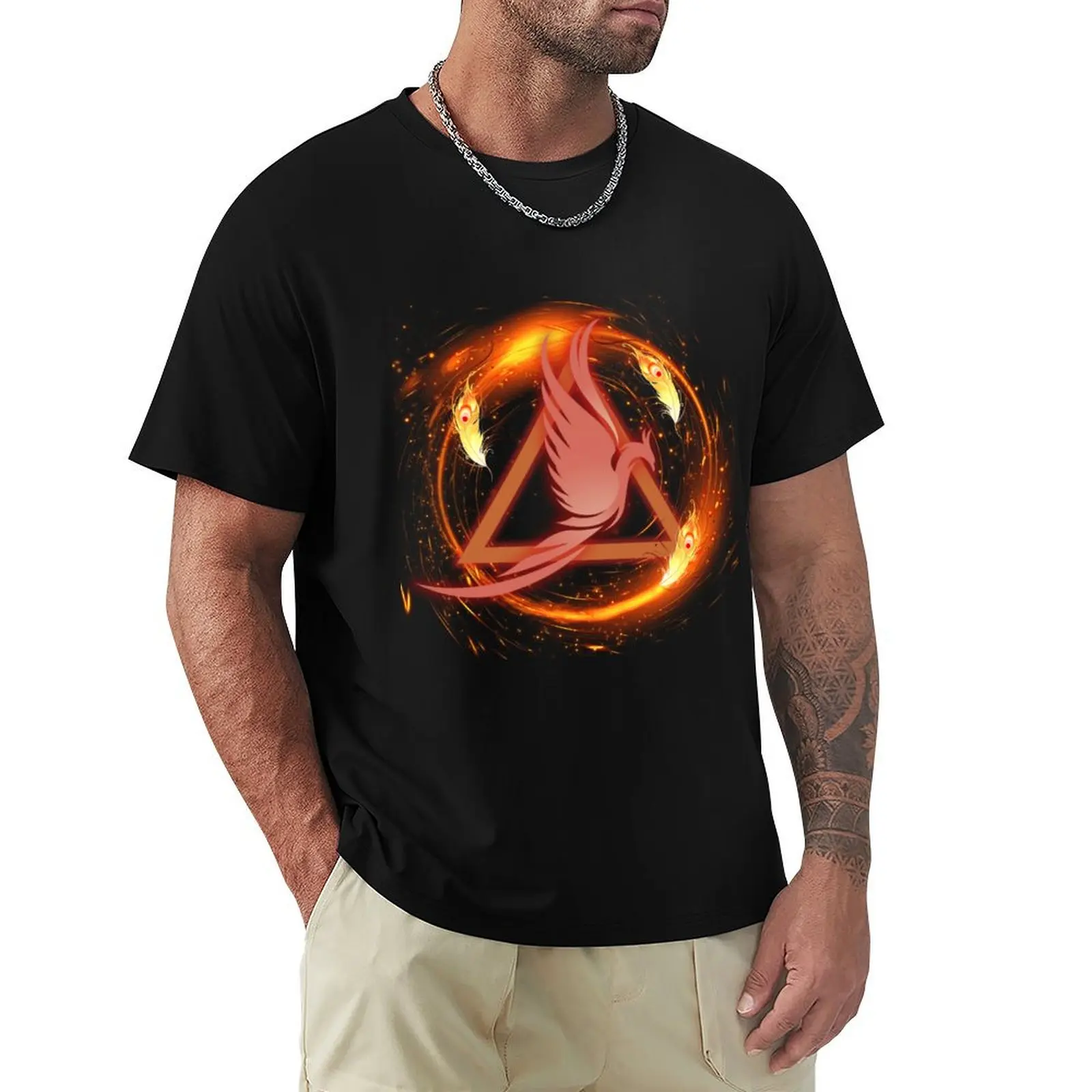 Elemental Phoenix (Ember) T-Shirt baggy shirts cute clothes fruit of the loom mens t shirts