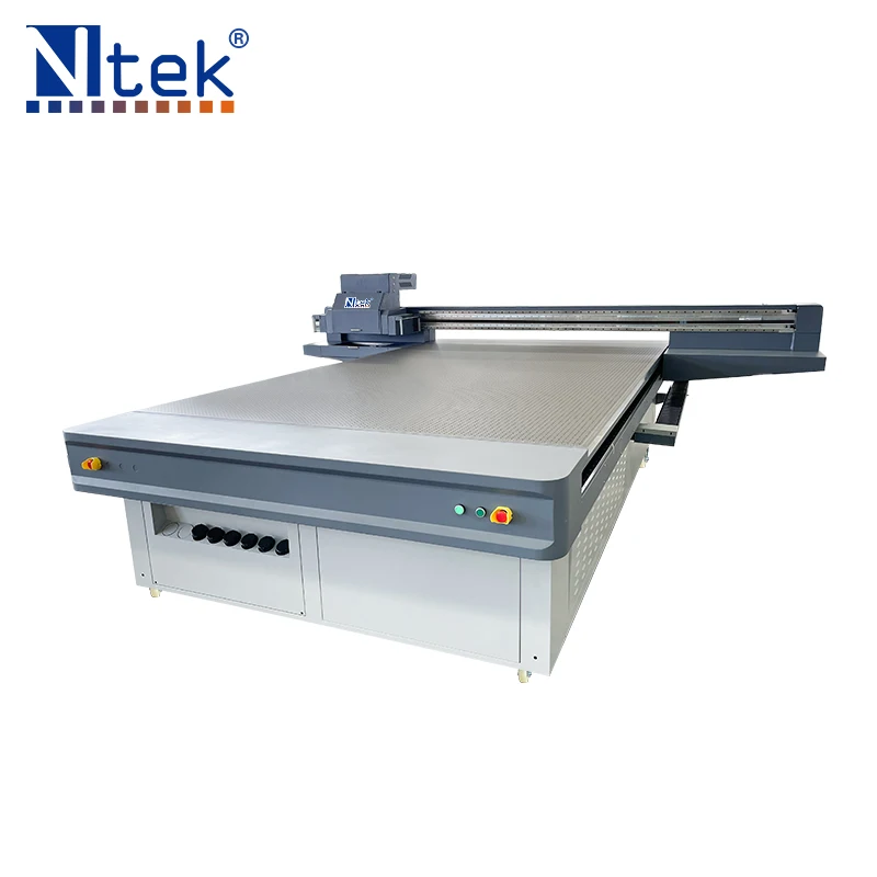 Ntek Digital 3D Large Format New Metal UV Flatbed Printer 2030 High-Speed Inkjet Printing Machine for Steel Iron Aluminum Sheet