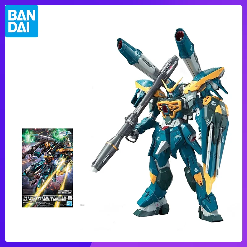 Bandai-figura de acción de Gundam, traje móvil FM, GAT-X131, Calamity, Gundam, modelo Original de Anime, juguetes para niños, ensamblaje de colección