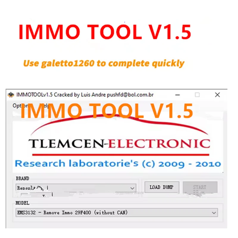 Hot selling car tools SW IMMOTOOL v1.5 Car Repair Software immo off edc15 edc16 edc17 bsi