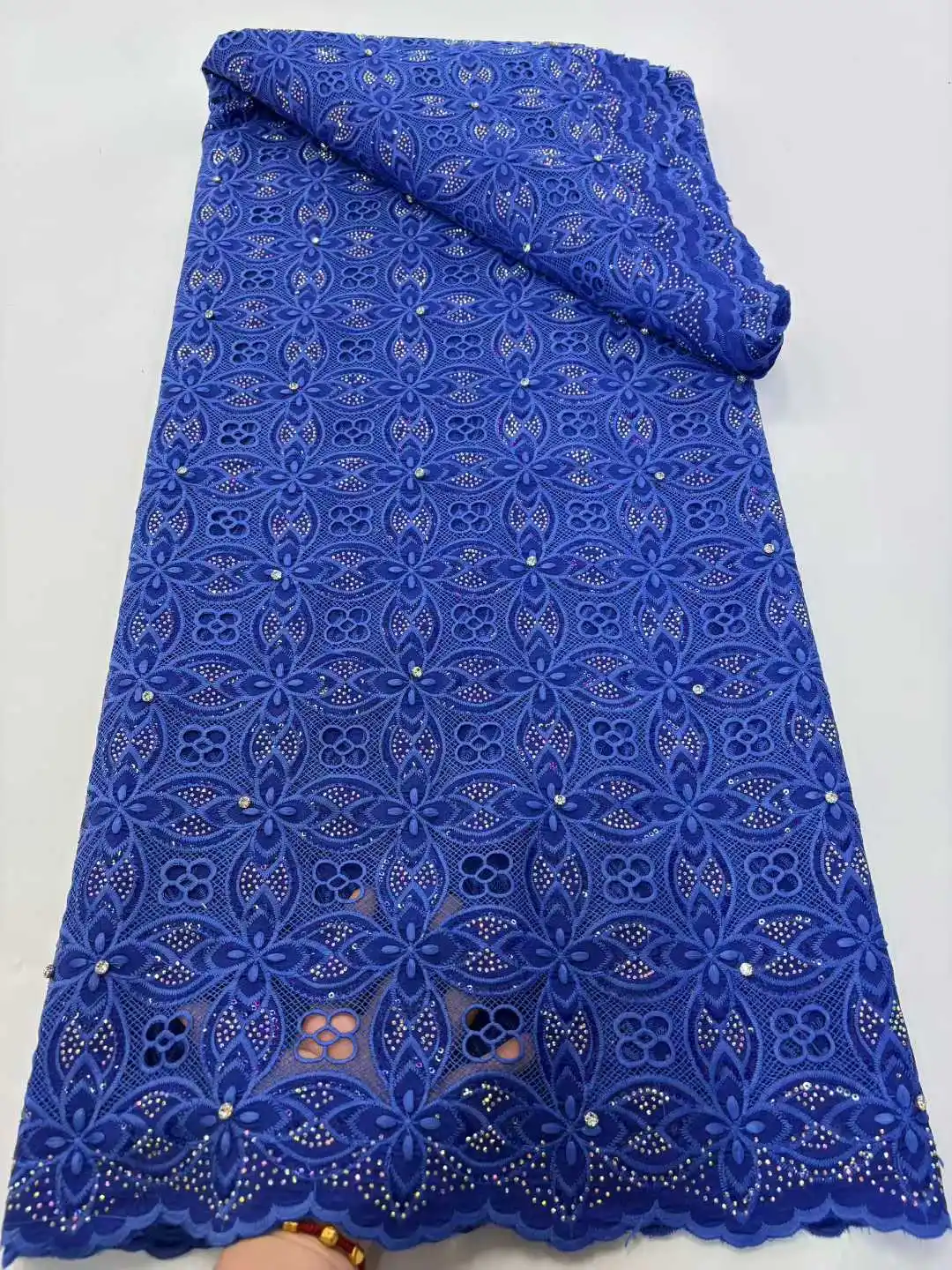 

Африканский шнур, кружевная ткань, высокое качество, водорастворимый нигерийский французский гипюровый шнур, кружево с блестками для шитья свадебного платья