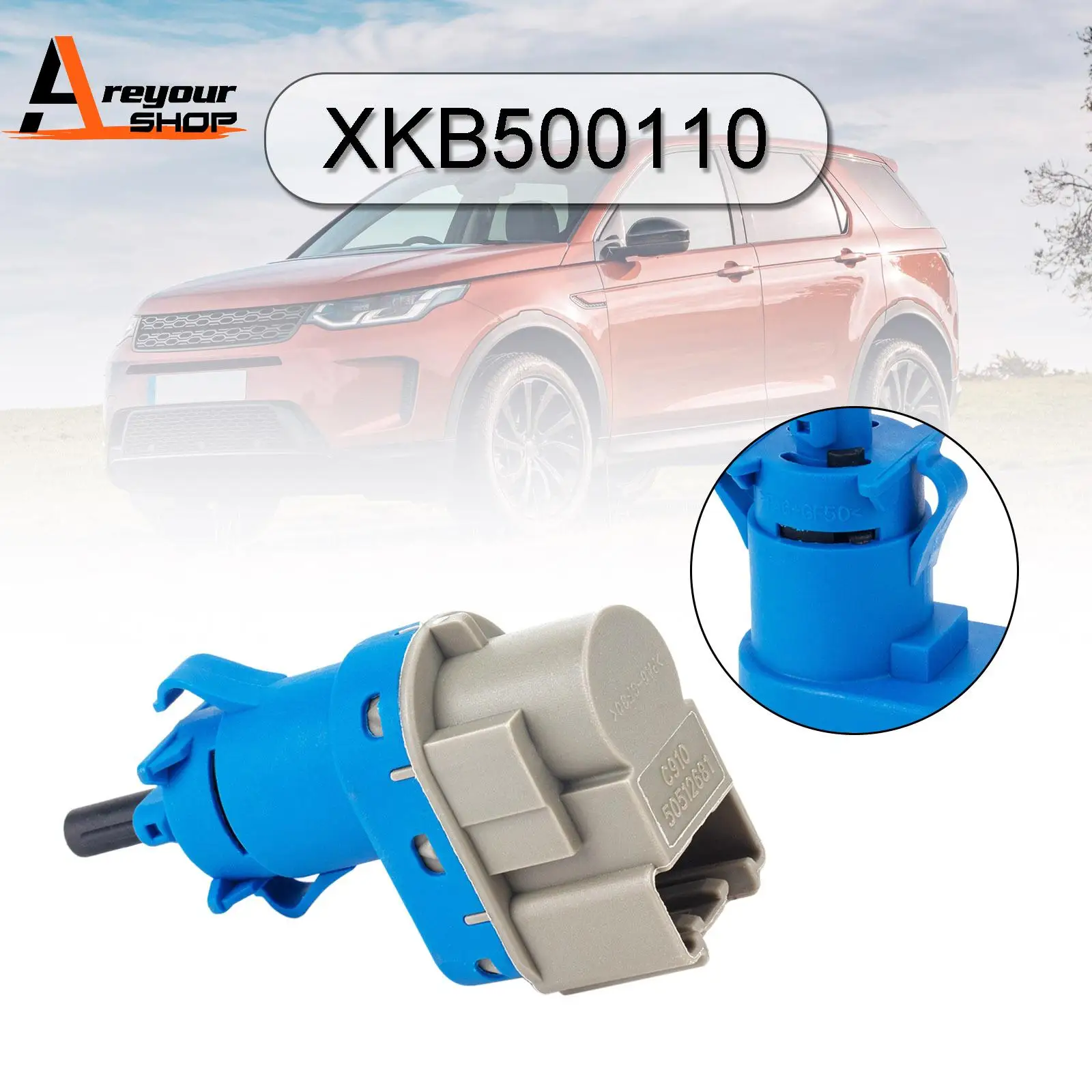 Interruptor de Luz de Freio Areyourshop para Range Rover Sport & Land Rover Discovery 3 4 5 XKB500110