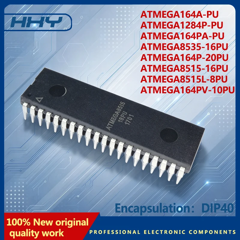 ATMEGA164A-PU ATMEGA164PA-PU ATMEGA164P-20PU ATMEGA164PV-10PU ATMEGA1284P-PU ATMEGA8515-16PU ATMEGA8515L-8PU ATMEGA8535-16PU