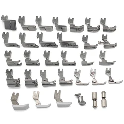 29 PCS Sewing Presser Foot Set 2 Screw 2 Auxiliary Upper Feet Device For Singer Brother Industrial Sewing Machine Accessories