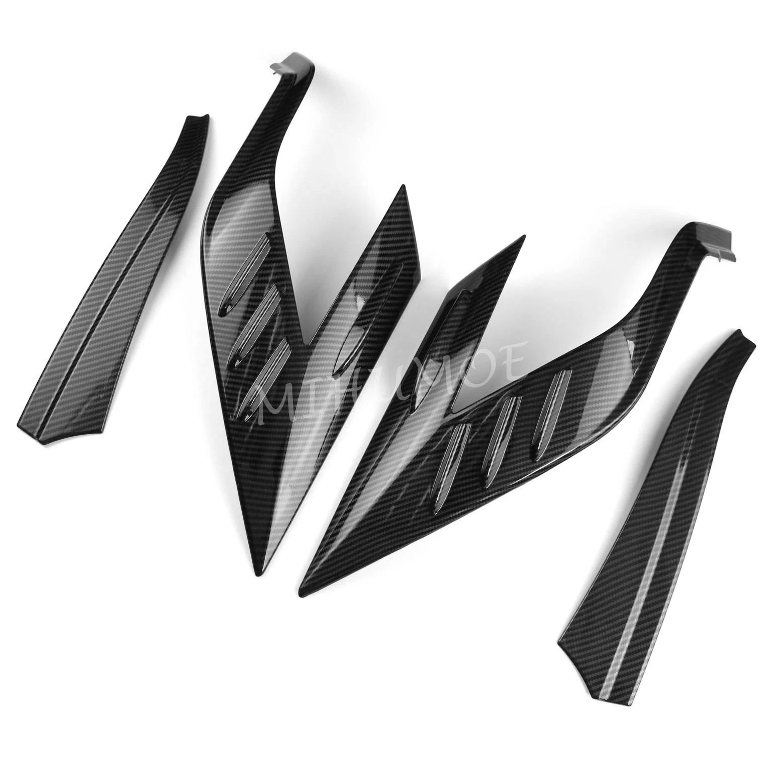 ألياف الكربون الخلفية الذيل ضوء غطاء المصباح الضوء الخلفي الزخارف أنيق ل 2019-2024 تويوتا RAV4 سوزوكي عبر 2020 2021 2022 2023