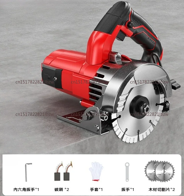 1250W  Electric DIY Marble Cutter for Greater Serviceability and Longer Lifespan of Industrial Motors