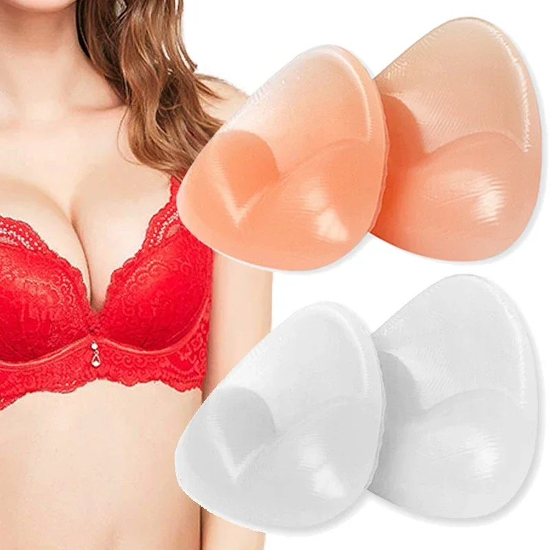 Frauen Bh Einsatz Pad Bh Tasse Dicker Brust Push-Up Silikon Pads Nippel Abdeckung Aufkleber Bikini Einsätze Unterwäsche Intimat