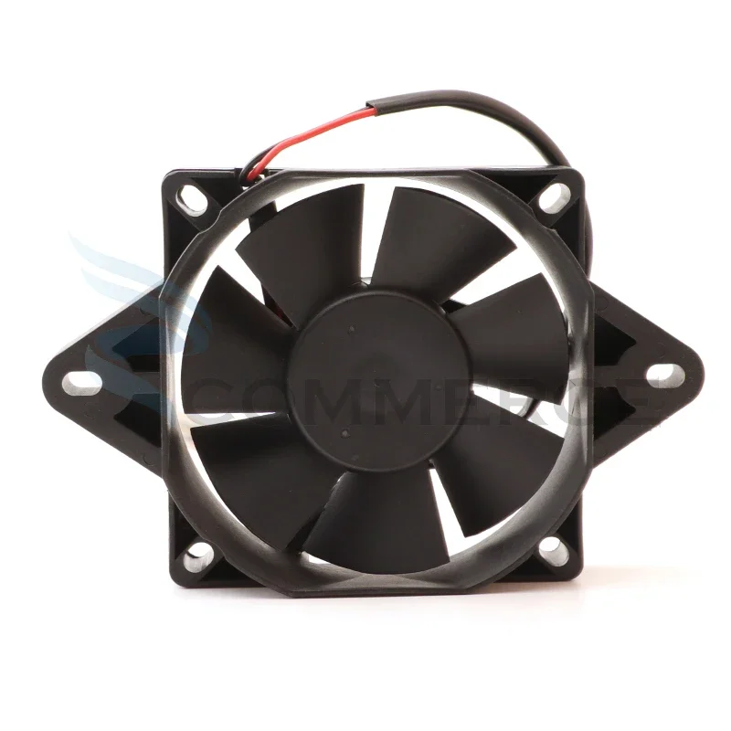 

Radiator Thermo Electric Square Shape Water Tank Cooling Fan For 150cc-250CC Quad Dirt Bike ATV Buggy Go kart Motorcycle Parts