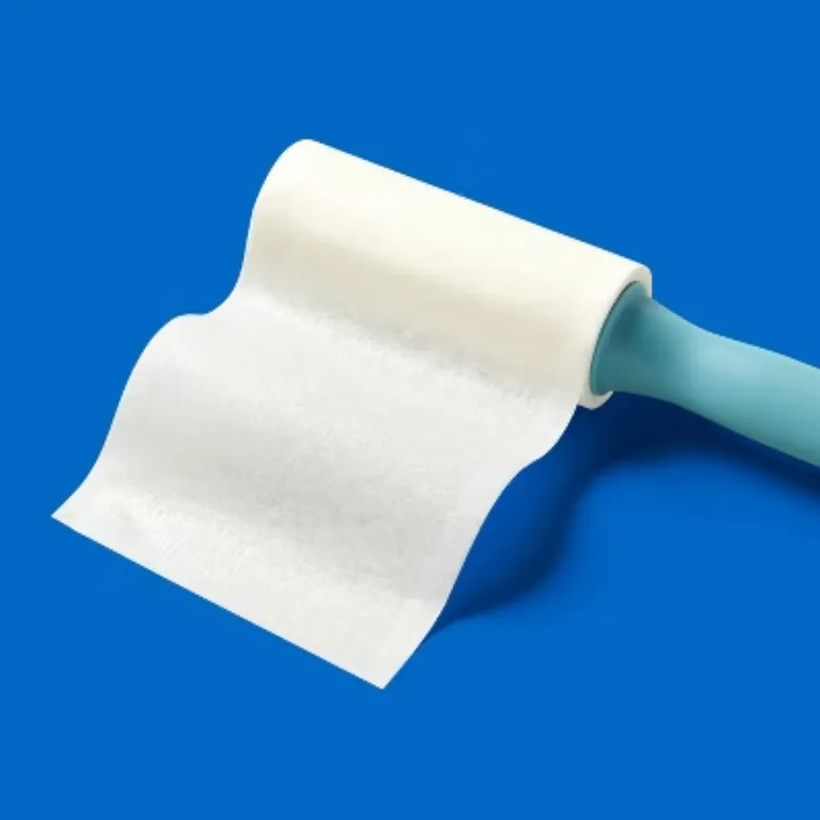 أسطوانة الوبر بحجم السفر - 30 ورقة، مزيل شعر الحيوانات الأليفة، مزيل الوبر، ماكينة حلاقة القماش