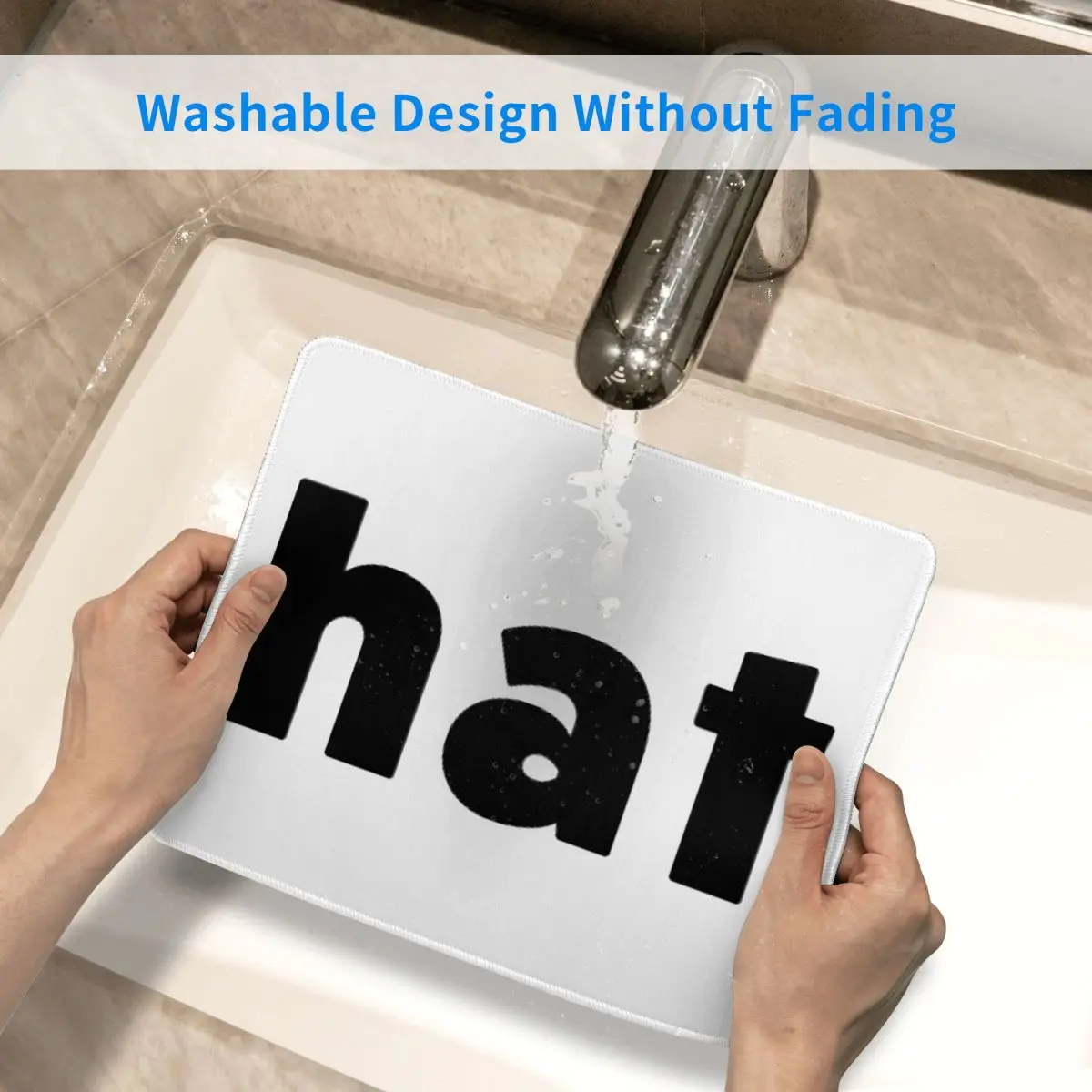 Un sombrero que dice'sombrero' alfombrilla de ratón teclado de ordenador alfombrilla de ratón Gaming PC portátil alfombrilla de escritorio accesorios de oficina alfombrillas de mesa